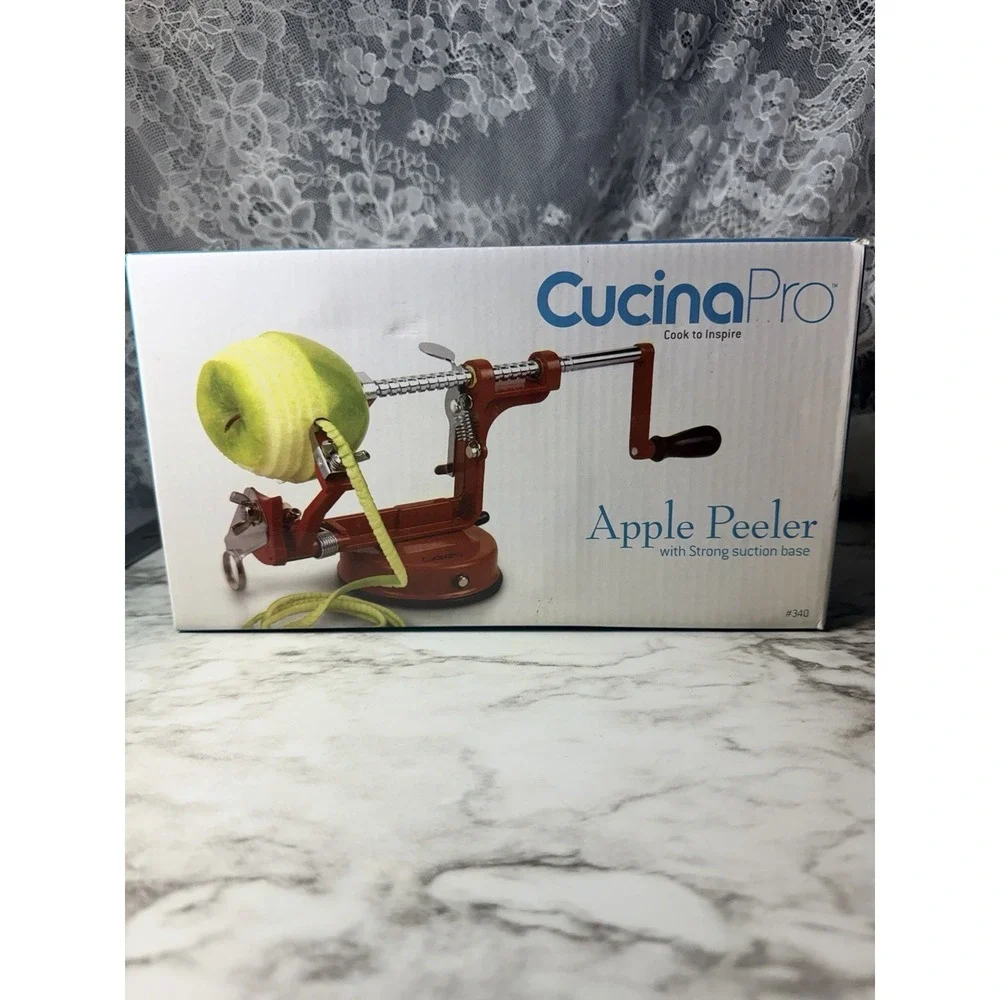 Cucina Pro Apple Fruit Vegetable Peeler Easy Peel‎ New in Opened Box (P2903)